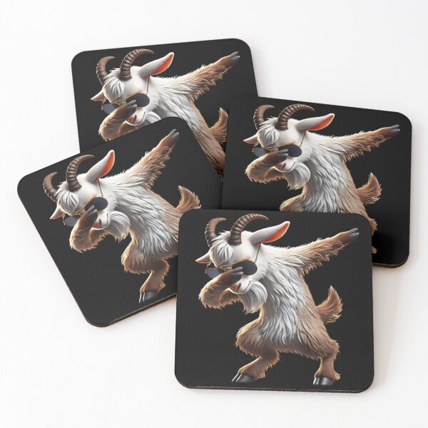 Item preview, Dabbing Goat Animal Lover Farmer designed and sold by Kimberley King Art  King Art.