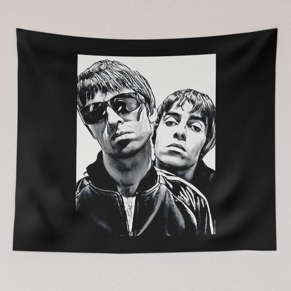 Artikelvorschau, Vintage Liam Gallagher Kunst entworfen und verkauft von MonserraParker.