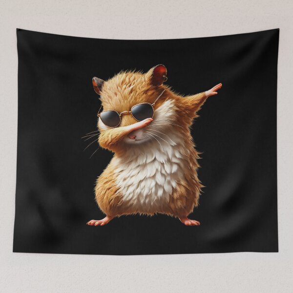 Item preview, Dabbing Hamster Animal Lover designed and sold by Kimberley King Art  King Art.