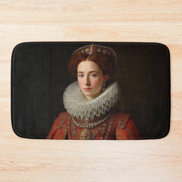 Item preview, Elizabeth Bathory vintage royal portrait art designed and sold by Vintage Designs +.