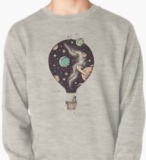 Hot air balloon Art / Space Style Pullover