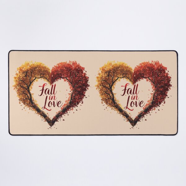Item preview, Heart-Shaped Autumn Trees with Love Message designed and sold by Iuqiune.