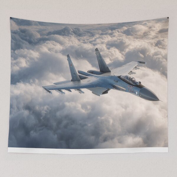 Item preview, Sukhoi Su-27 Above Thunderstorm designed and sold by Skyframe Aviation.