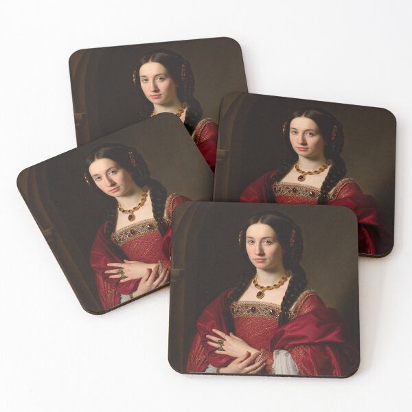 Item preview,  Elizabeth Bathory vintage royal portrait art designed and sold by Vintage Designs +.