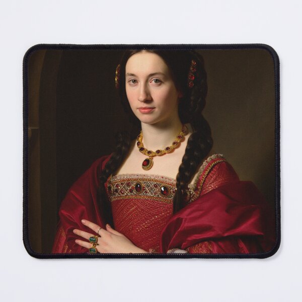 Item preview,  Elizabeth Bathory vintage royal portrait art designed and sold by Vintage Designs +.