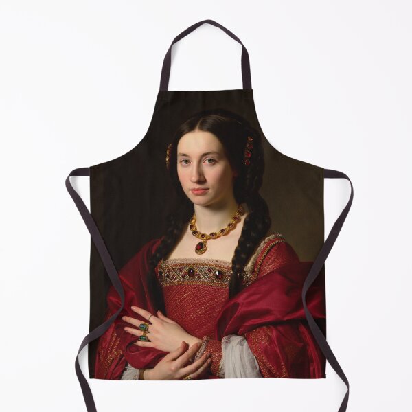 Item preview, Elizabeth Bathory vintage royal portrait art designed and sold by Vintage Designs +.