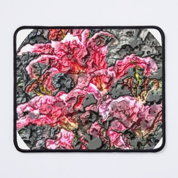 Item preview, ambers flowers riddled round abstract design designed and sold by SmashingDeals.