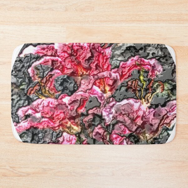 Item preview, ambers flowers riddled round abstract design designed and sold by SmashingDeals.