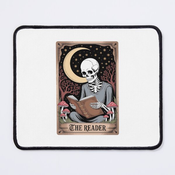 Item preview, The Reader antique tarot cartomancy – Gothic Book Lover Design designed and sold by Love Between Pages.
