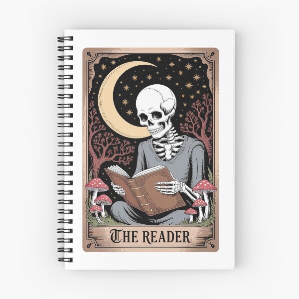 Item preview, The Reader antique tarot cartomancy – Gothic Book Lover Design designed and sold by Love Between Pages.