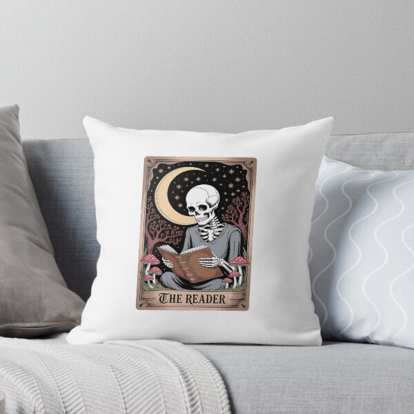 Item preview, The Reader antique tarot cartomancy – Gothic Book Lover Design designed and sold by Love Between Pages.