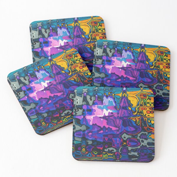 Item preview, Colour swirls of digital reflection designed and sold by Sigtrix.