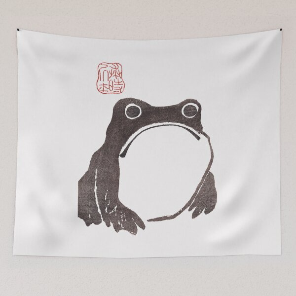 Item preview, Grumpy Frog - Matsumoto Hoji designed and sold by seymourtanna.