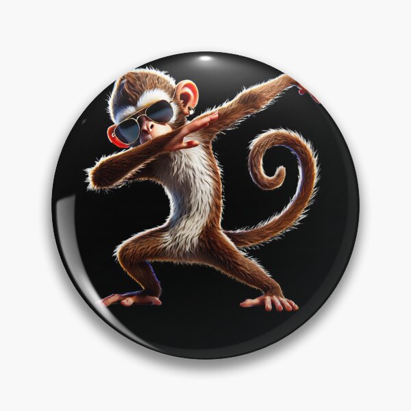 Item preview, Dabbing Monkey Animal Lover designed and sold by Kimberley King Art  King Art.