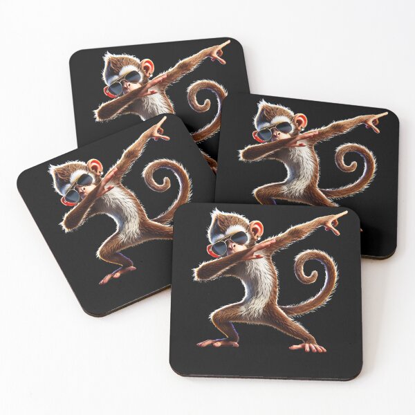 Item preview, Dabbing Monkey Animal Lover designed and sold by Kimberley King Art  King Art.