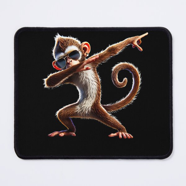 Item preview, Dabbing Monkey Animal Lover designed and sold by Kimberley King Art  King Art.