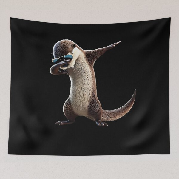 Item preview, Dabbing Otter Animal Lover designed and sold by Kimberley King Art  King Art.