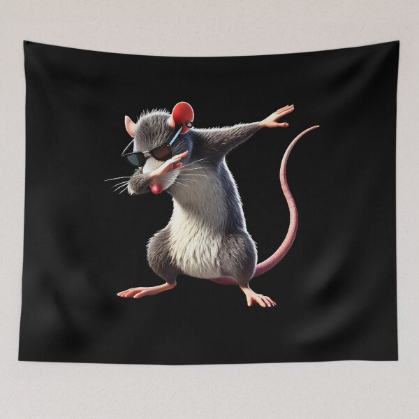 Item preview, Dabbing Rat Animal Lover designed and sold by Kimberley King Art  King Art.