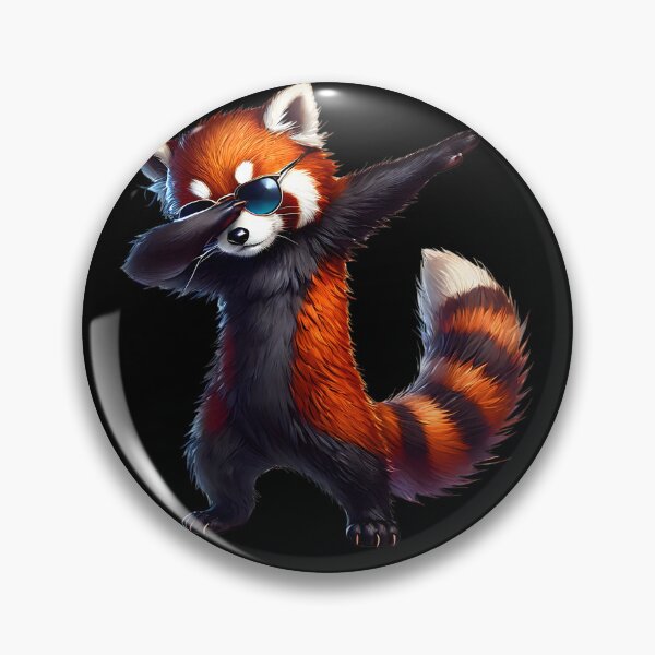 Item preview, Dabbing Red Panda Animal Lover designed and sold by Kimberley King Art  King Art.