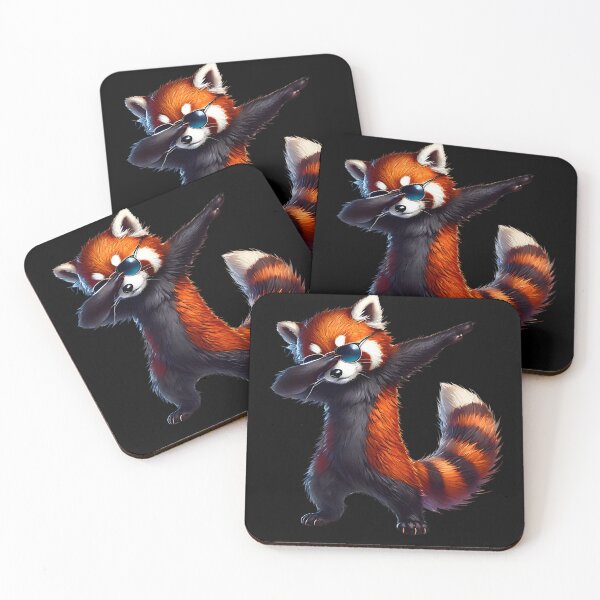 Item preview, Dabbing Red Panda Animal Lover designed and sold by Kimberley King Art  King Art.