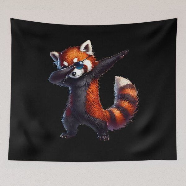 Item preview, Dabbing Red Panda Animal Lover designed and sold by Kimberley King Art  King Art.