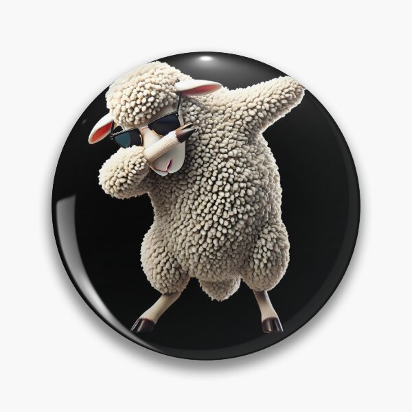 Item preview, Dabbing Sheep Animal Lover Farmer designed and sold by Kimberley King Art  King Art.