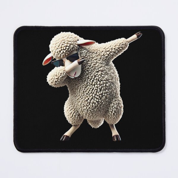 Item preview, Dabbing Sheep Animal Lover Farmer designed and sold by Kimberley King Art  King Art.
