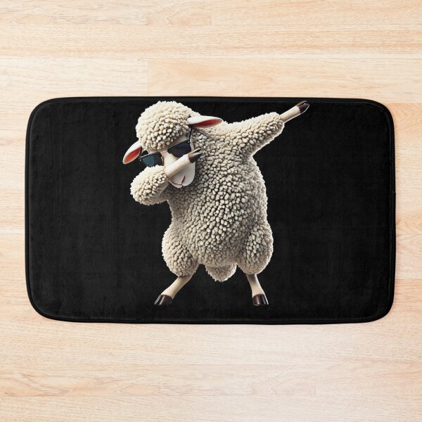Item preview, Dabbing Sheep Animal Lover Farmer designed and sold by Kimberley King Art  King Art.