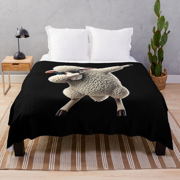 Item preview, Dabbing Sheep Animal Lover Farmer designed and sold by Kimberley King Art  King Art.