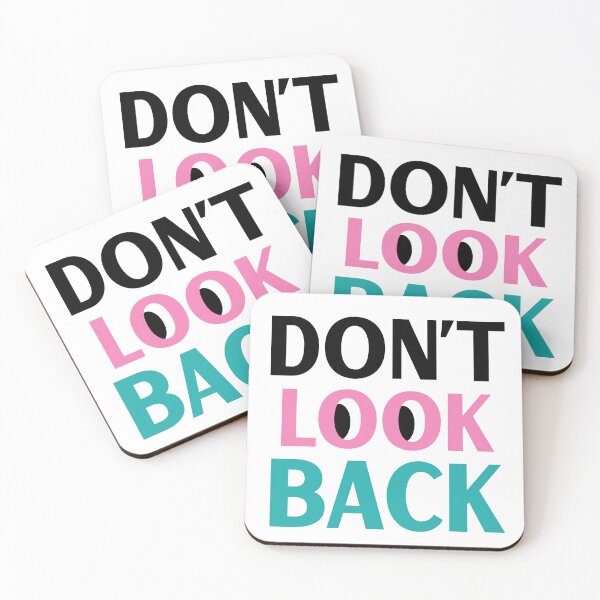 Item preview, Don't Look Back - Motivational Quote designed and sold by ChemicalXShop.