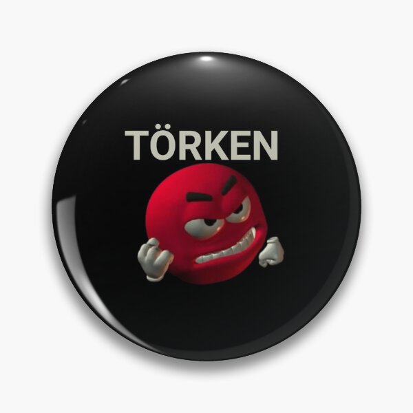 Item preview, Turkish Red Evil Emoji German designed and sold by Margaincent.
