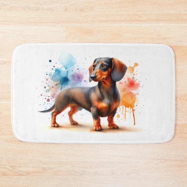 Item preview, Dachshund dog in watercolor designed and sold by paulrommer.