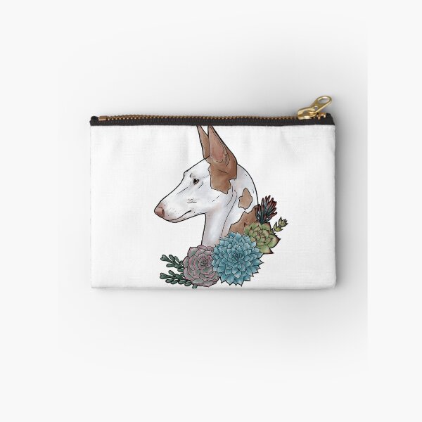 Item preview, Ibizan Hound Portrait with Succulents designed and sold by Spinyflowerart.