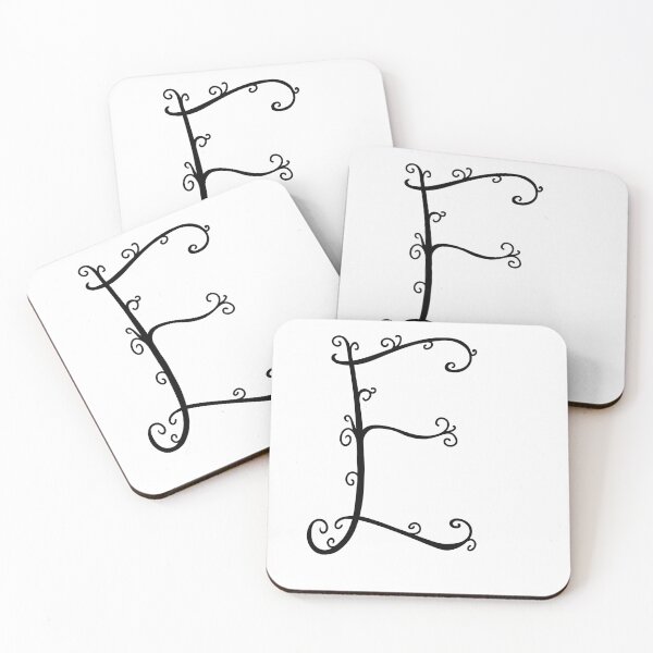 Item preview, Monogram letter E, Alphabet designed and sold by ASdessins.