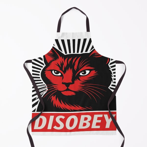 Item preview, disobey cat designed and sold by Catfighter.