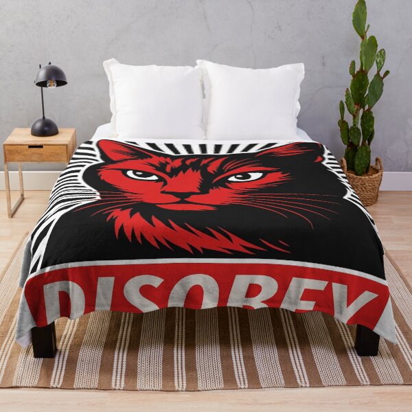 Item preview, disobey cat designed and sold by Catfighter.