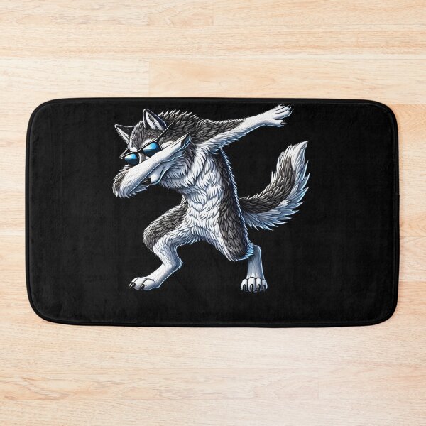 Item preview, Dabbing Wolf Animal Lover designed and sold by Kimberley King Art  King Art.