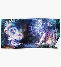 Schultern und Riesen Poster