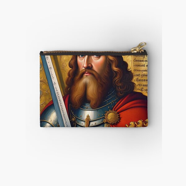 Item preview,  King Arthur medieval portrait art designed and sold by Vintage Designs +.