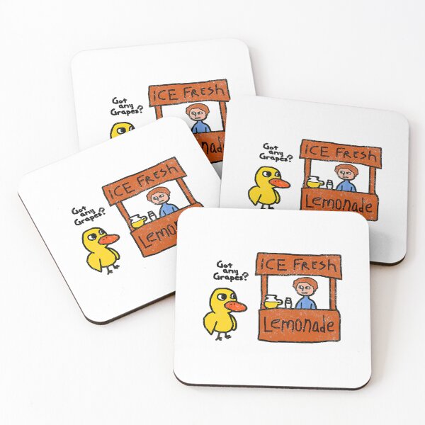 Item preview, Ice Fresh Lemonade Got Any Grapes Duck Funny Gift designed and sold by AnibalMoen.