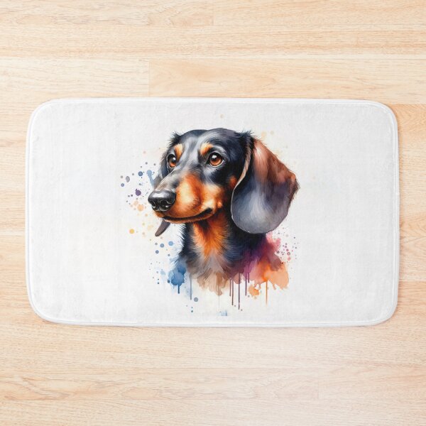 Item preview, Dachshund dog in watercolor designed and sold by paulrommer.