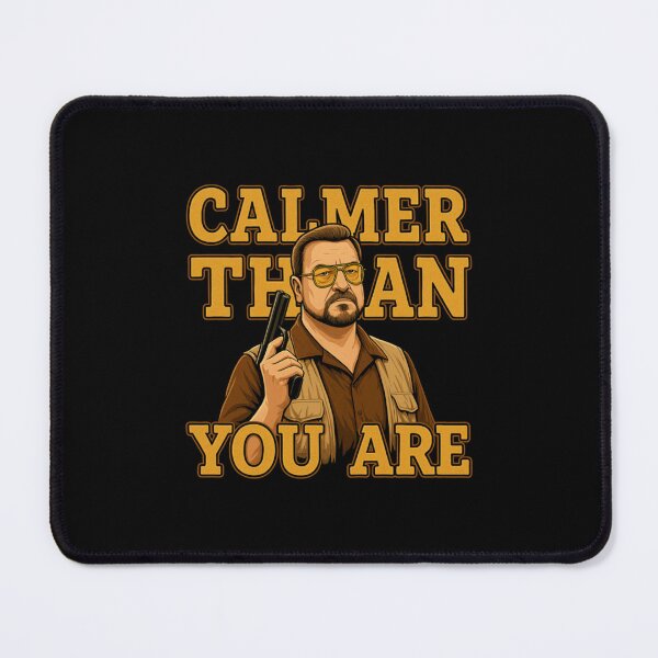 Aperçu de l'œuvre Big Lebowski - Plus calme que tu ne l'es - Drôle Walter Sobchak créée et vendue par gammaopfen.