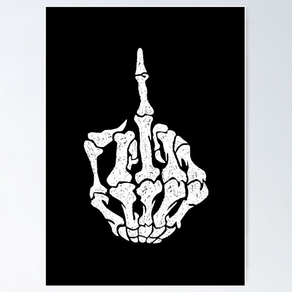 Item preview, Copy of Skeleten Middle Finger designed and sold by Nikita Abakumov.