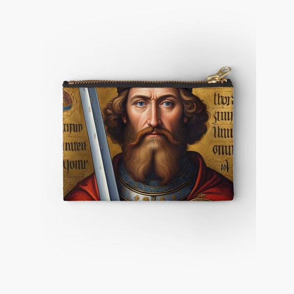 Item preview,  King Arthur medieval portrait art designed and sold by Vintage Designs +.