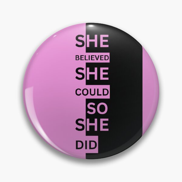 Item preview, SHE BELIEVED SHE COULD SO SHE DID  designed and sold by MKH GARDEN STORE.