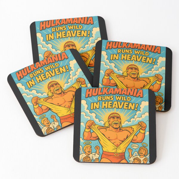 Item preview,  Hulkamania Runs Wild In Heaven designed and sold by BitterFashionA.