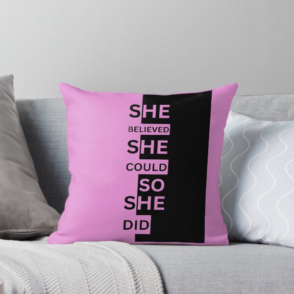 Item preview, SHE BELIEVED SHE COULD SO SHE DID  designed and sold by MKH GARDEN STORE.