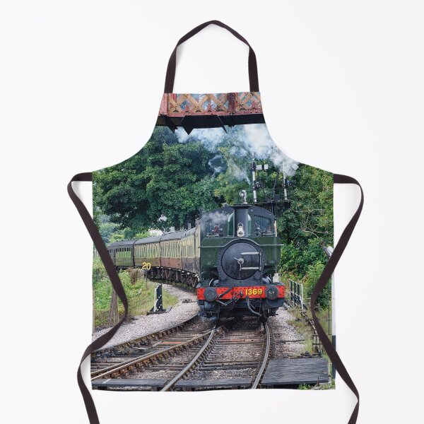 Item preview, Great Western Railway Steam Engine 1369 at Buckfastleigh Station in Devon England UK designed and sold by John Gilham - Landscape Photography.