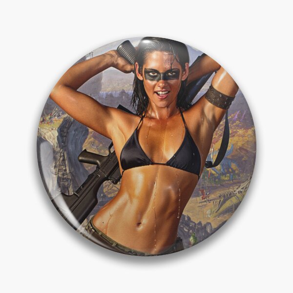Item preview, Post Apocalyptic warrior woman resting after battle designed and sold by Vintage Designs +.
