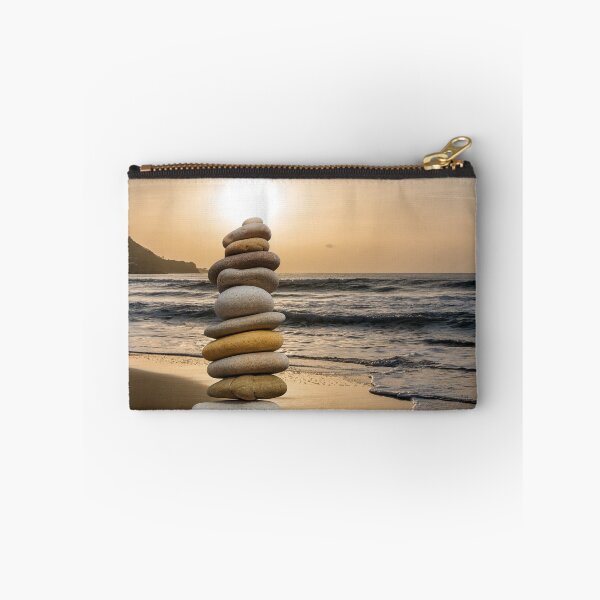 Item preview, Stone Stack on a Beach in Italy at Sunset designed and sold by Jon Shore.